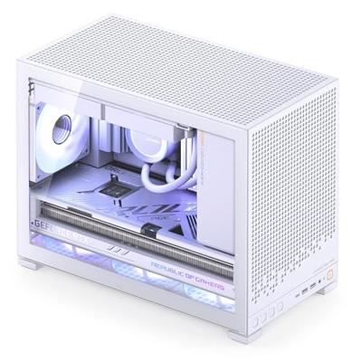Jonsbo Mini-tower Behuizing, Gaming-behuizing, PC-behuizing Wit