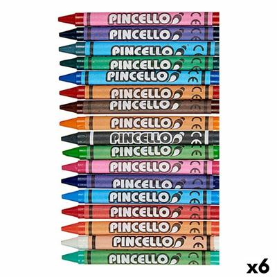 Gekleurde was Pincello Multicolour (6 Stuks)