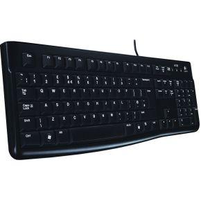 Logitech K120 toetsenbord Zwart Azerty Belgisch