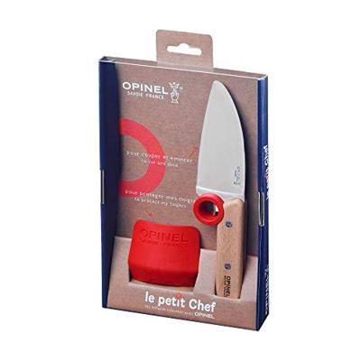 Opinel Keuken mes & vingersbeschermer - petit chef - thumbnail