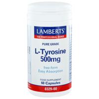 Lamberts L-tyrosine 500mg Capsules - thumbnail