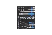 Gereedschapswagen WSL-L-TS-308 workster B785xD510xH1045mm 400 kg 7 laden staalpl - thumbnail