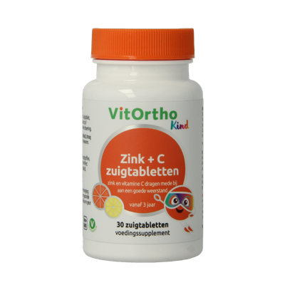 Zink + C zuigtabletten Kind Zink + C zuigtabletten Kind