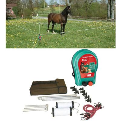 AKO verplaatsbare afrastering set voor trektochten