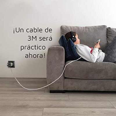 Kabel USB-C naar USB KSIX 3 m Zwart Kabel USB-C naar USB KSIX 3 m Zwart