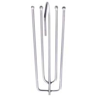 Gordijnen verduisterend met haken 2 st 140x175 cm taupe - thumbnail