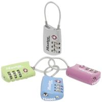 Hangslot masterlock 3-cijfer tsa kabel ass 30mm - thumbnail