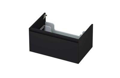 Onderkast INK 1 lade greeploos gelakt 45gr 70 cm x 45 cm x 35 cm Mat zwart 1240116