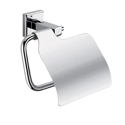 Toiletrolhouder Sapho Colorado 14.4x13.7 cm met Klep Chroom Sapho