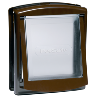 PetSafe kattendeur nr. 730 bruin/transparant PetSafe Gebr. de Boon - Gebr de boon - thumbnail