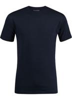 Slater Basic T-Shirt O neck Navy Blue Two Pack (art 2510) - thumbnail