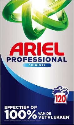 Ariel Professional Regular waspoeder, doos van 6,6 kg, 120 wasbeurten