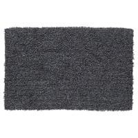 Badmat Misto Chenille Katoen 90x60 cm Zwart - thumbnail