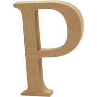 Creativ Company Letter, p, h: 13 cm, dikte 2 cm, 1 stuk - thumbnail