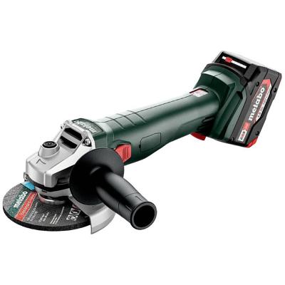 Metabo W 18 L 9-125 Accu Haakse Slijper | 18V | 2 x 4,0 Ah accu + lader | Metabox 165L - 602247510