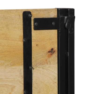 Hoofdeinde 180 cm massief hout mango en ijzer Hoofdeinde 180 cm massief hout mango en ijzer