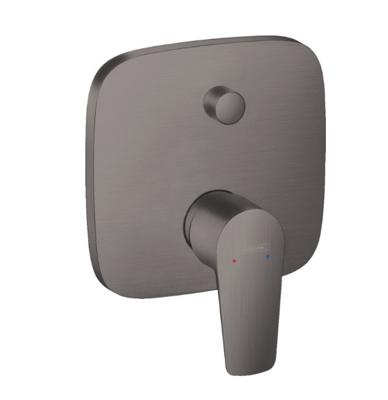 Hansgrohe Talis E ééngreeps badmengkraan afbouwdeel, Brushed Black Chrome Hansgrohe Talis E ééngreeps badmengkraan afbouwdeel, Brushed Black Chrome