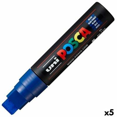 Markeerstift POSCA PC-17K Blauw (5 Stuks)