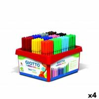 Set Viltstiften Giotto Turbo Color Multicolour (4 Stuks) - thumbnail