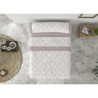 Beddengoedset Tejidos Reina ADELIA Roze Bed van 180 4 Onderdelen - thumbnail