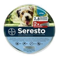 Seresto halsband kleine hond (tot 8 kg) 2-pack 1 verpakking - thumbnail