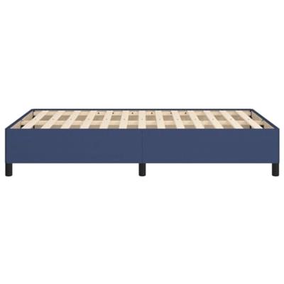 Bedframe zonder matras 120x190 cm stof blauw