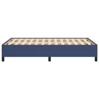 Bedframe zonder matras 120x190 cm stof blauw - thumbnail