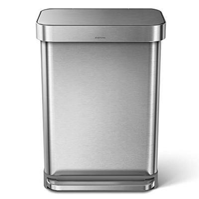 Simplehuman Afvalemmer Liner Pocket 55 liter (zilver)