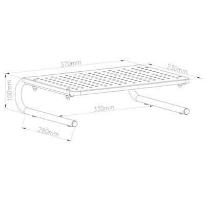 Maclean monitor-/laptopstandaard, 13-32", MC-948