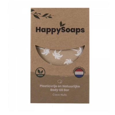 HappySoaps Body Oil Bar Coco Nuts