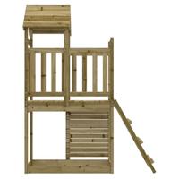 Speeltoren Bruin Massief geïmpregneerd hout - thumbnail