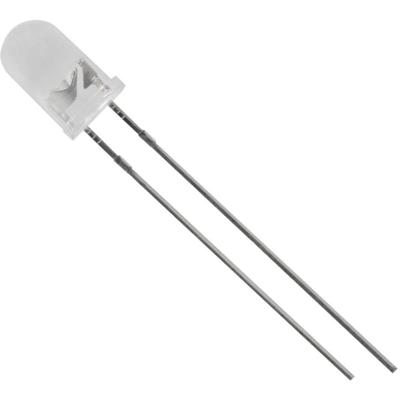 TRU COMPONENTS 1573719 Bedrade LED Geel Rond 5 mm 4000 mcd 40 ° 20 mA 2.1 V