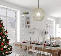 Hanglamp Okinzuri goud - thumbnail