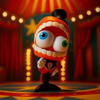 The Amazing Digital Circus vinyl figuur Caine - thumbnail