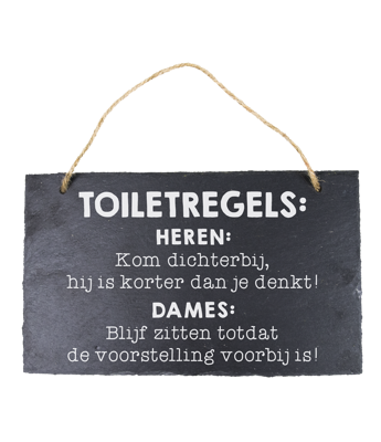 Leisteen Toiletregels