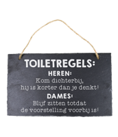 Leisteen Toiletregels - thumbnail
