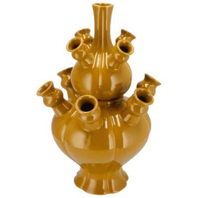 Daan Kromhout Vaas rotterdam bruin 2-delig 46 cm | 2 stuks