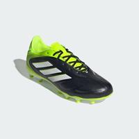 adidas Copa Pure III League Gras / Kunstgras Voetbalschoenen (MG) Kids Zwart Wit Neongeel - thumbnail