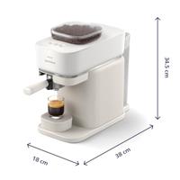 Philips BAR303/00 Baristina Espresso Koffiemachine met Baristina Melkopschuimer Bundel - thumbnail