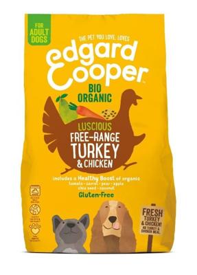 Edgard & Cooper Hondenvoer Biokalkoen en Biokip 700 gr