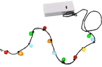 Luville General Chinese lantern light chain multicolour light - thumbnail