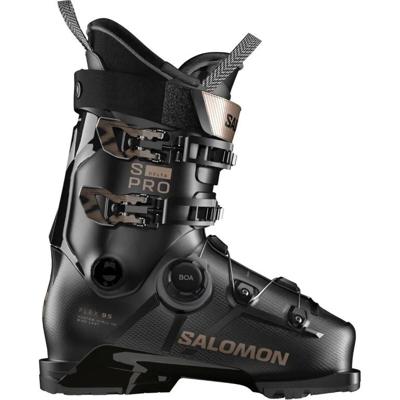 Salomon S/Pro Delta Boa 95 GW Skischoen Dames Black/Black/Pink Gold Metallic 25/25,5