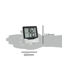 TFA Dostmann 30.1011.K Kabelgebonden thermometer Zwart-wit - thumbnail