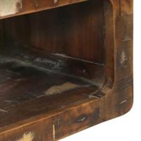 Tv-meubelset met plank 3 pcs Multikleur Massief gerecycled hout - thumbnail