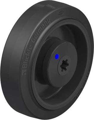 Blickle POEV 160/12XKA Kunststofwiel Wieldiameter: 160 mm Draagvermogen (max.): 400 kg 1 stuk(s)
