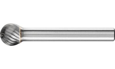 PFERD TOOLS 21112706 Freesstift Bol Lengte 49 mm Afmeting, Ø 10 mm Werklengte 9 mm Schachtdiameter 6 mm