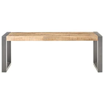 Salontafel 110x60x40 cm massief hout met sheesham afwerking Salontafel 110x60x40 cm massief hout met sheesham afwerking