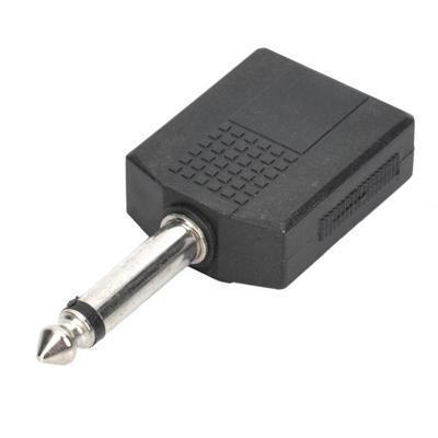 5 stuks 6.35 mm mannetje naar twee vrouwtjes Splitters