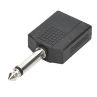 5 stuks 6.35 mm mannetje naar twee vrouwtjes Splitters - thumbnail