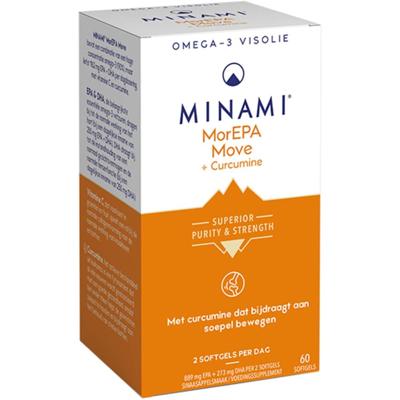 Minami Morepa Move + Curcuma 60 Softgels